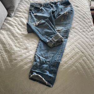 Moussy vintage distressed Jeans Button Fly Womens Size 27.